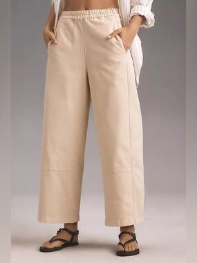 ANTHROPOLOGIE PILCRO | Izzie relaxed pull on barrel trousers | size xl